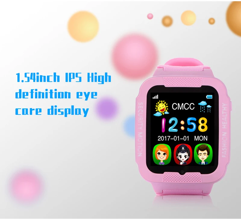 130198-K3-Waterproof smart watch for children-7