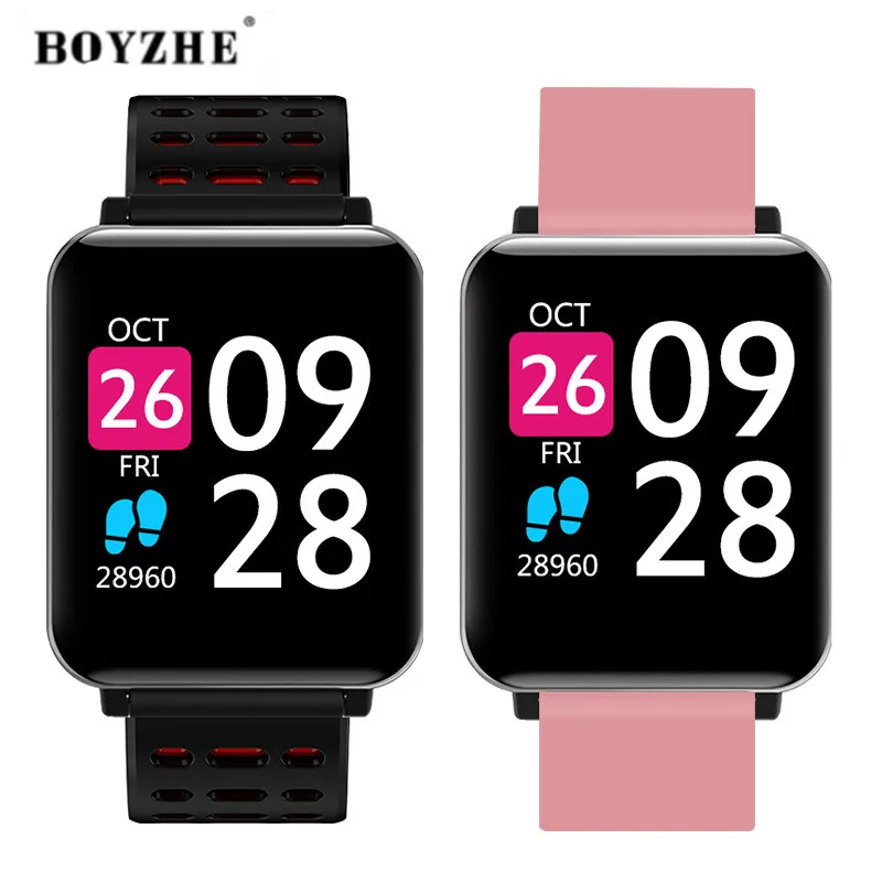 BOYZHE Smart Watch Men Women Heart Rate Fitness Smart Bracelet LED Color Screen Sport Watches Waterproof Smartwatch
BOYZHE Smart Watch Men Women Heart Rate Fitness Smart Bracelet LED Color Screen Sport Watches Waterproof Smartwatch