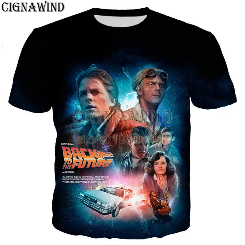 Back to the Future Marty and His Fusion Powered Future Car t shirt 3D print hip hop style tshirt streetwear casual summer tops
Back to the Future Marty and His Fusion Powered Future Car t shirt 3D print hip hop style tshirt streetwear casual summer tops