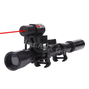 Hunting tactical red dot laesr 4x20 Air Gun Rifle Optics Scope Caza Tactical Riflescope +20mm Rail Mounts +Red Dot Laser Sight
Hunting tactical red dot laesr 4x20 Air Gun Rifle Optics Scope Caza Tactical Riflescope +20mm Rail Mounts +Red Dot Laser Sight