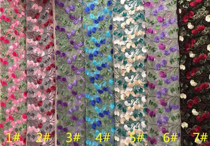 7 style Multi-color plum blossom flat embroidered polyester lace fabric plant flower mesh yarn wedding DIY patches fabric A030
7 style Multi-color plum blossom flat embroidered polyester lace fabric plant flower mesh yarn wedding DIY patches fabric A030