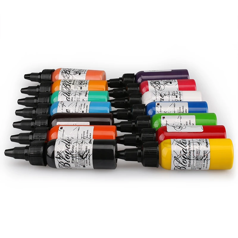 Natural Plant Tattoo Ink Pigment For Body Professional Tattoo Painting Cosmetics 11 Colors set Paints Accesories
Natural Plant Tattoo Ink Pigment For Body Professional Tattoo Painting Cosmetics 11 Colors set Paints Accesories