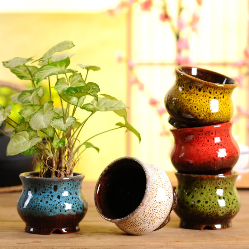 INNO Ceramic Accidental Colouring Succulent Plant Pot/Cactus Plant Pot Flower Pot/Container/Planter Full Colors
INNO Ceramic Accidental Colouring Succulent Plant Pot/Cactus Plant Pot Flower Pot/Container/Planter Full Colors