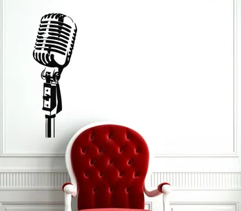 Wall Decal Vinyl Music Sticker Studio Microphone Music Studio Sound Recording Decor Removable Art Decor Wallpaper Mural
Wall Decal Vinyl Music Sticker Studio Microphone Music Studio Sound Recording Decor Removable Art Decor Wallpaper Mural