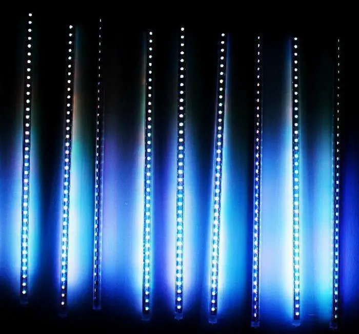 Free shipping RGB LED Meteor lights tube rain drop shower christmas tree lamp 50cm 3528 60 LED 10tubes/set Decoration
Free shipping RGB LED Meteor lights tube rain drop shower christmas tree lamp 50cm 3528 60 LED 10tubes/set Decoration