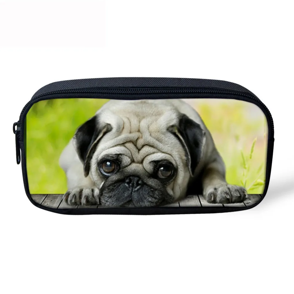 THINK Women Cosmetic Bag Organizer Make Up Bag Boys Pencil Case 3D Animal Pug Dog Children School Supplies Pen Pouch Customize
THINK Women Cosmetic Bag Organizer Make Up Bag Boys Pencil Case 3D Animal Pug Dog Children School Supplies Pen Pouch Customize