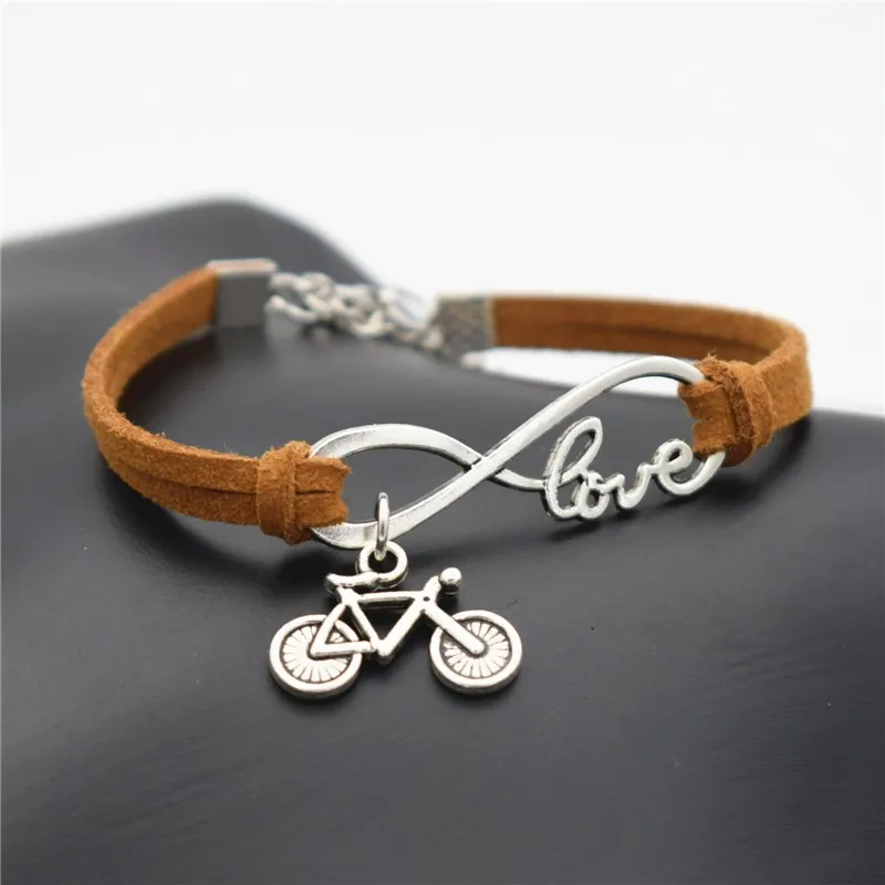 Handmade Bicycle Love Bracelet