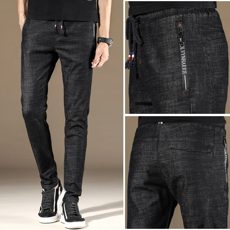 Men Male Jeans Skinny Streetwear Jean Homme Blue Black Men'S Masculino Denim Pants Slim Fit Casual Stretch Trousers
Men Male Jeans Skinny Streetwear Jean Homme Blue Black Men'S Masculino Denim Pants Slim Fit Casual Stretch Trousers