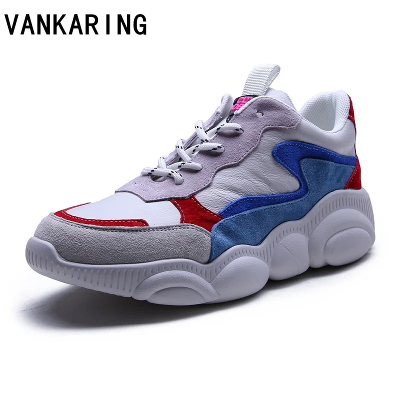 genuine leather sneakers women flats white shoes platform lace up woman casual shoes thick heels spring summer female girls shoe
genuine leather sneakers women flats white shoes platform lace up woman casual shoes thick heels spring summer female girls shoe