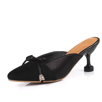 19 years spring and summer new products with cats with size code 30-43 pointed toe half tow sandals women
19 years spring and summer new products with cats with size code 30-43 pointed toe half tow sandals women