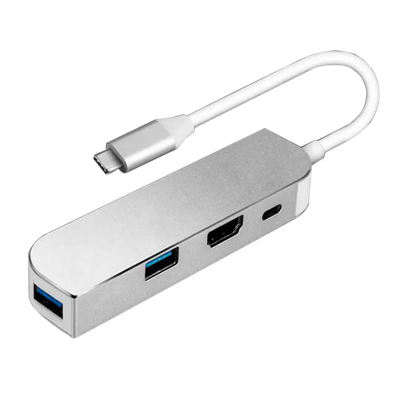 USB HUB Type C to HDMI Dual USB 3.0 HUB With Type C PD Power Charging For Macbook Samsung S8 + HUAWEI Mate 10 USB-C HUB USB 3.1
USB HUB Type C to HDMI Dual USB 3.0 HUB With Type C PD Power Charging For Macbook Samsung S8 + HUAWEI Mate 10 USB-C HUB USB 3.1