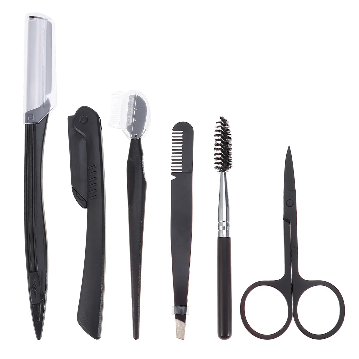6pcs Eyebrow Trimming Tool Stainless Steel Portable Practical Eyebrow Beauty Tools Trimming Set Grooming Kit Shaping Kit for Men Women
6pcs Eyebrow Trimming Tool Stainless Steel Portable Practical Eyebrow Beauty Tools Trimming Set Grooming Kit Shaping Kit for Men Women