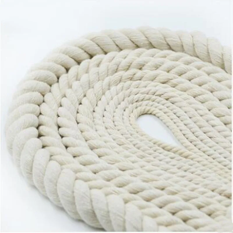 5-15mm Beige Twisted Cotton Rope For Home Craft DIY Handmade Decor Thick Cotton String Cords Accessories 10 Meters Thread Rope
5-15mm Beige Twisted Cotton Rope For Home Craft DIY Handmade Decor Thick Cotton String Cords Accessories 10 Meters Thread Rope