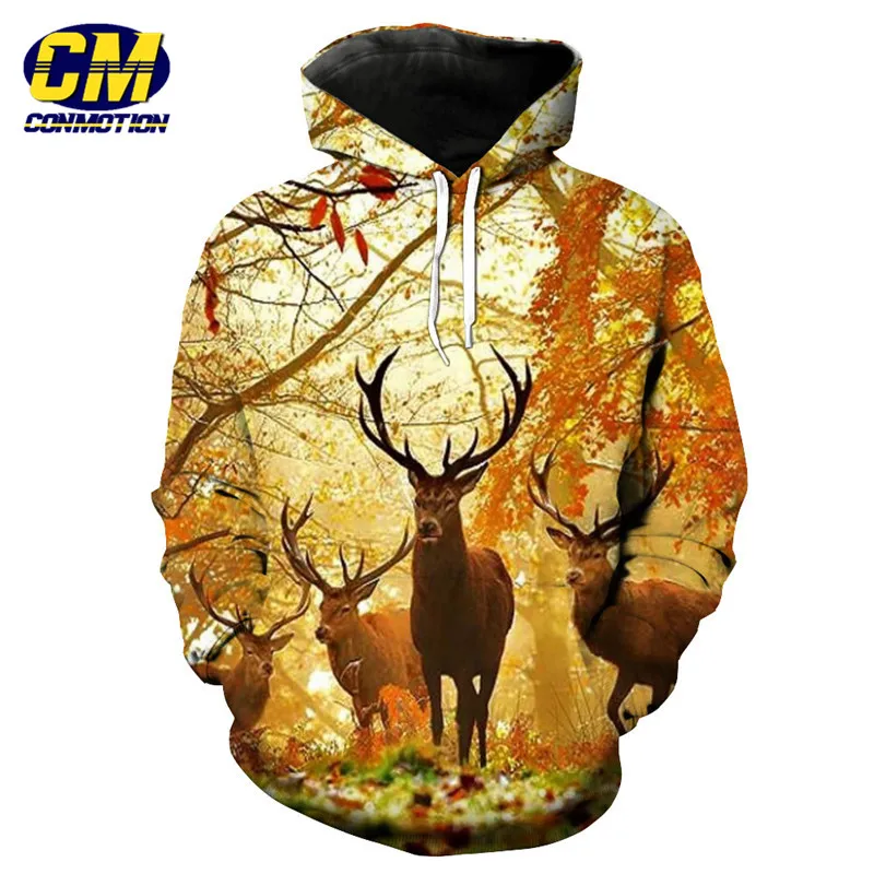Fashion orange hoodie forest deer print 3D hooded pullover Dropshipping and Wholesale EUR SIZE
Fashion orange hoodie forest deer print 3D hooded pullover Dropshipping and Wholesale EUR SIZE