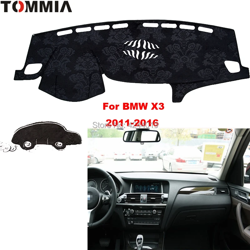 TOMMIA Dashboard Cover Dash Mat for Car Sun Shade ANTI-UV Dash Pad Car Dashboard Mat For BMW X3 2011-2016
TOMMIA Dashboard Cover Dash Mat for Car Sun Shade ANTI-UV Dash Pad Car Dashboard Mat For BMW X3 2011-2016