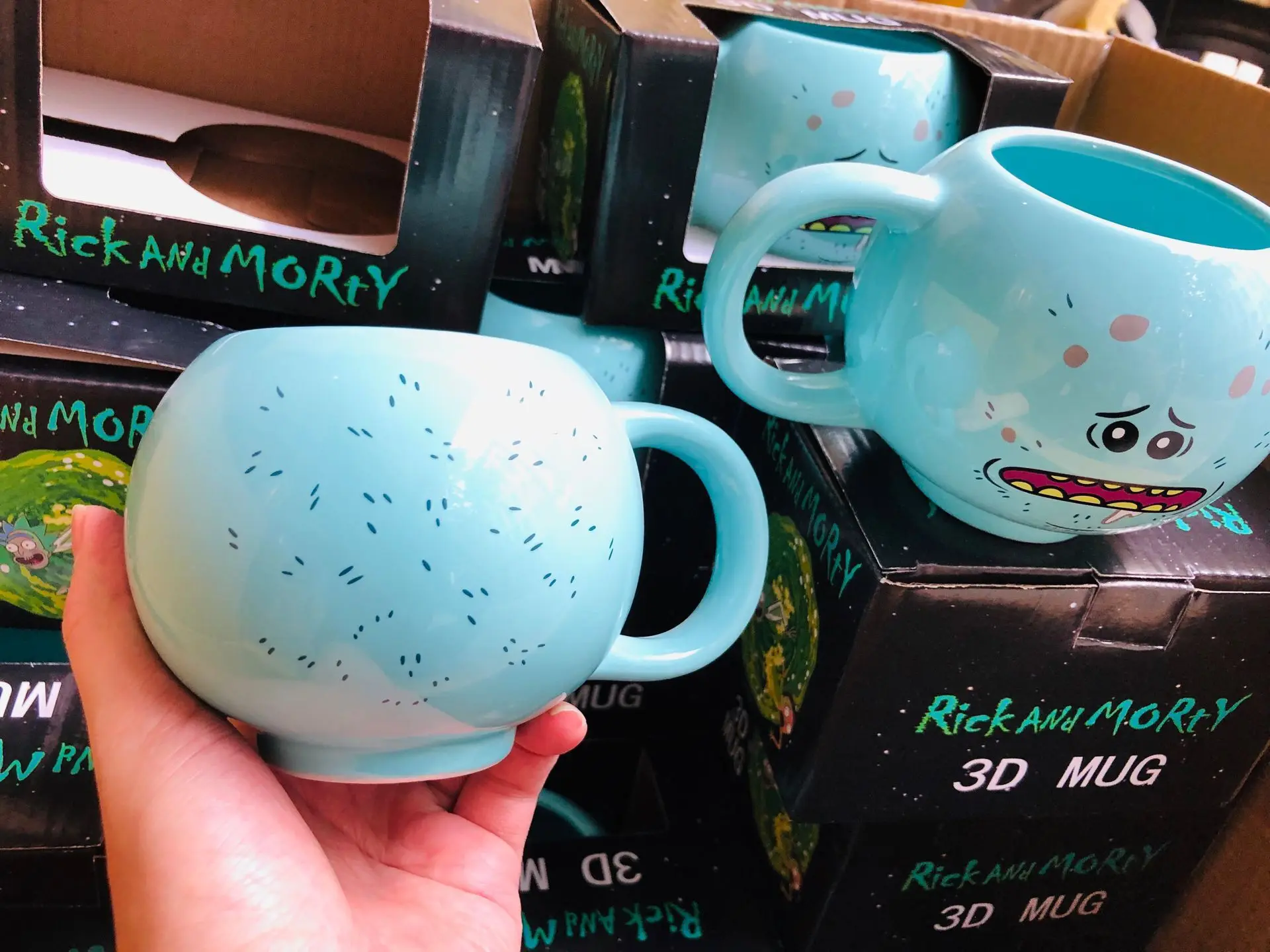 3D Mr. Meeseeks Coffee Mug