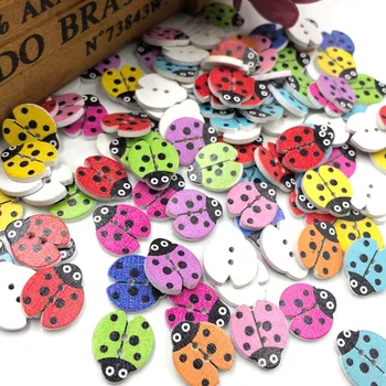 Free Shipping 10/50/100PCS Mixed Ladybug Pattern Painting Wood Buttons 16 x 18mm WB32
Free Shipping 10/50/100PCS Mixed Ladybug Pattern Painting Wood Buttons 16 x 18mm WB32