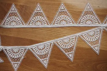off white scallope lace trim, Off White trigon Venice Lace Trim, 10 yards, LT133VE
off white scallope lace trim, Off White trigon Venice Lace Trim, 10 yards, LT133VE