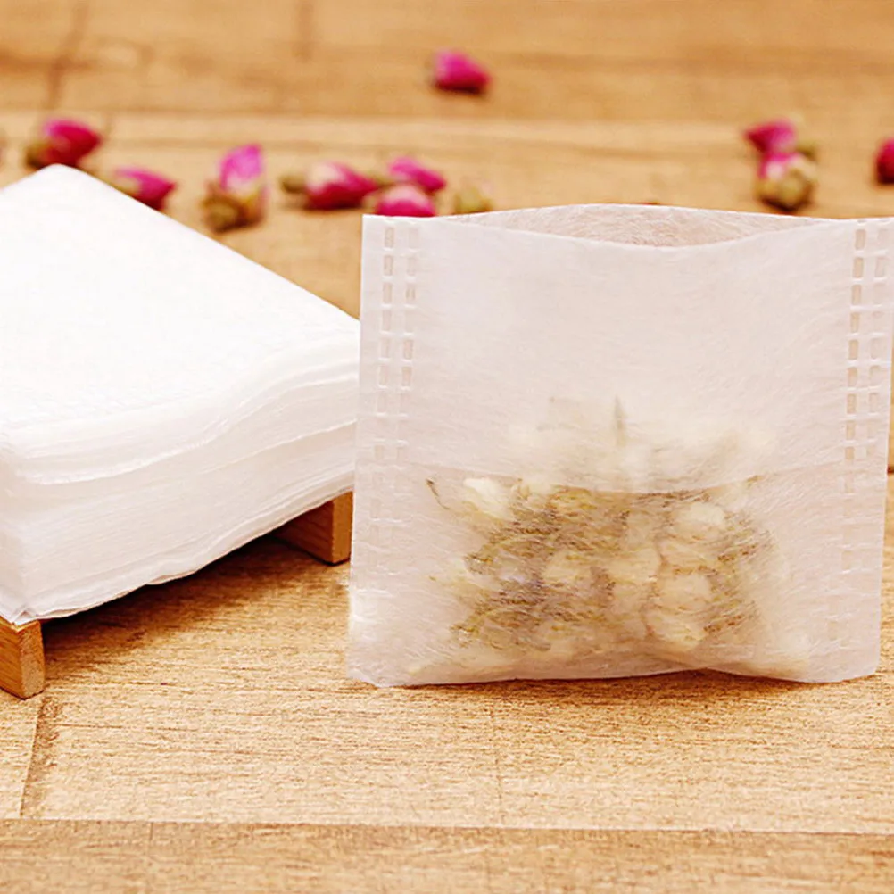 100 Pcs/lot Empty DisposableTeabags Paper Tea Bags Heat Seal Filter Paper Herb Loose Tea Bags Tea Infuser Strainer 7*10CM
100 Pcs/lot Empty DisposableTeabags Paper Tea Bags Heat Seal Filter Paper Herb Loose Tea Bags Tea Infuser Strainer 7*10CM