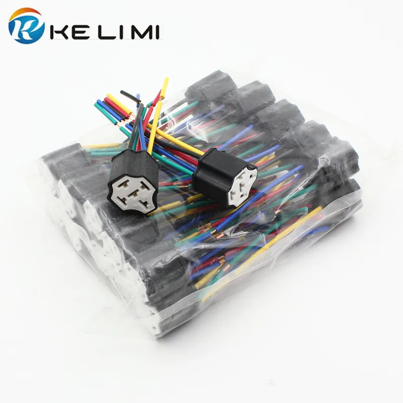 DC 12V 24V 40A AMP Relay Ceramic Wiring Harness Socket Plug 5Pin 5 Wire Sales Universal (20pcs)
DC 12V 24V 40A AMP Relay Ceramic Wiring Harness Socket Plug 5Pin 5 Wire Sales Universal (20pcs)