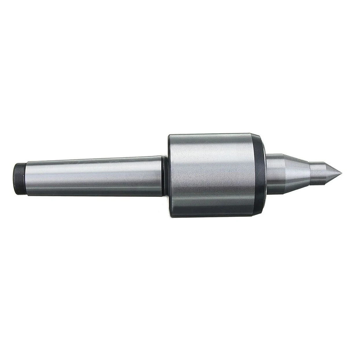 Silver MT3 Lathe Live Center Morse Taper Bearing 60 Degree Long Nose CNC Lathe Turning Tool 185 x 48mm