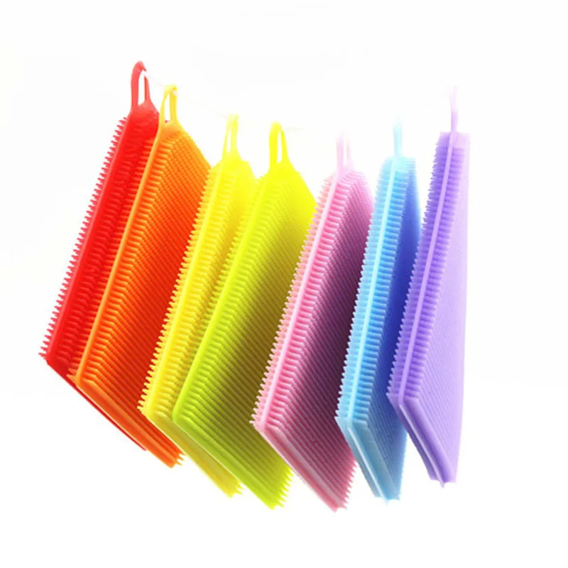 High Quality 1PCS Silicone Dish Washing Sponge Scrubber Practical Soft Magic Kitchen Cleaning Antibacterial Tool Hot Sale
High Quality 1PCS Silicone Dish Washing Sponge Scrubber Practical Soft Magic Kitchen Cleaning Antibacterial Tool Hot Sale