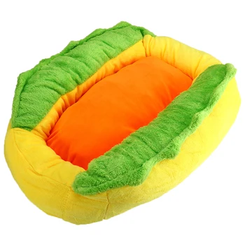 Cotton Hot Dog Shape Pet Bed Creative Kennel Cat Dog Nest Funny Puppy House Warm Mat Cushion Washable Pad Comfortable Detachable
Cotton Hot Dog Shape Pet Bed Creative Kennel Cat Dog Nest Funny Puppy House Warm Mat Cushion Washable Pad Comfortable Detachable