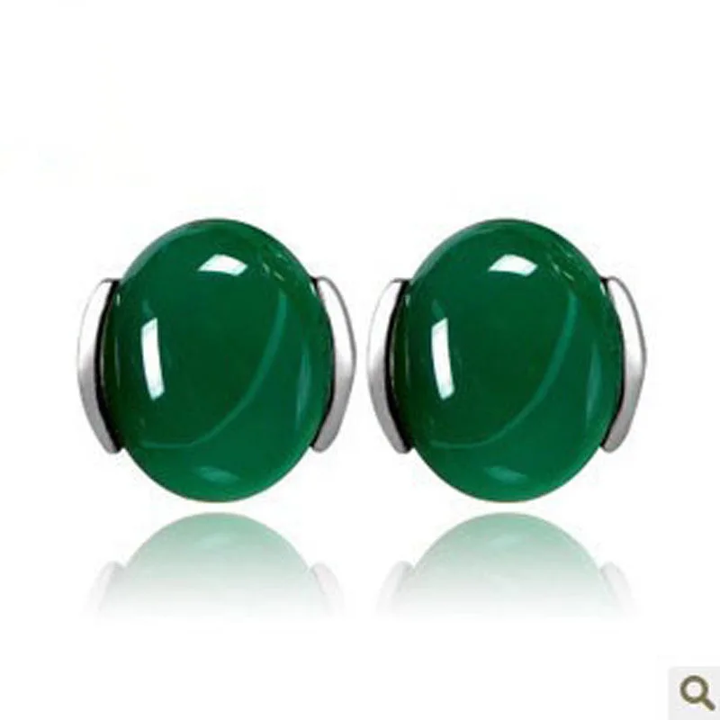 Sterling Silver Natural Green Agate Chalcedony Earrings Female Jewelry Gemstone Earring Stud Green Gemstone Jewelry
Sterling Silver Natural Green Agate Chalcedony Earrings Female Jewelry Gemstone Earring Stud Green Gemstone Jewelry
