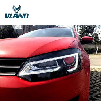 VLAND Factory For Car Head Lamp For Polo LED Headlight 2012-2016 LED Head Light With Flashing Indicator And BI Xenon Lens
VLAND Factory For Car Head Lamp For Polo LED Headlight 2012-2016 LED Head Light With Flashing Indicator And BI Xenon Lens