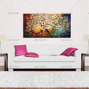 100% Hand-painted Oil Painting Canvas Knife Abstract Pink Flower Painting Pictures forThe Sitting Room Dining room Wall Decor
100% Hand-painted Oil Painting Canvas Knife Abstract Pink Flower Painting Pictures forThe Sitting Room Dining room Wall Decor