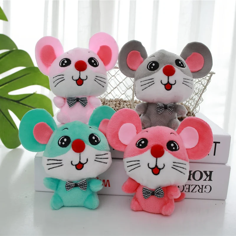 Kids Toys Stuffed Animals Mouse 12CM Cute Mini Hamster Cute Plush Toys Bag Keychain Car Key Holder for Pendant Doll
Kids Toys Stuffed Animals Mouse 12CM Cute Mini Hamster Cute Plush Toys Bag Keychain Car Key Holder for Pendant Doll