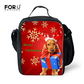 FORUDESIGNS Bolsa Termica Lunch Bag Cute Xmas Dog Printing Thermal Insulated Cooler Tote for Kids Children Portable Bento Pouch
FORUDESIGNS Bolsa Termica Lunch Bag Cute Xmas Dog Printing Thermal Insulated Cooler Tote for Kids Children Portable Bento Pouch