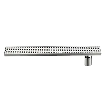 

AZOS SUS304 stainless steel Shallow water seal floor drain balcony Fast drainage Deodorant/Fast drainage 800*68mm rectangle