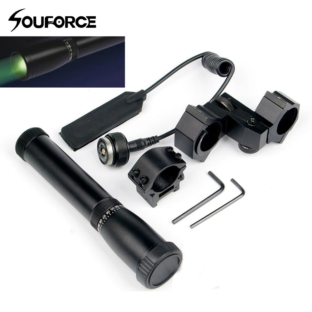 Long Distance ND3X 30 Flashlight Night Vision Green Laser Designator with Adjustable Scope Mount and Momentary Pressure Button
Long Distance ND3X 30 Flashlight Night Vision Green Laser Designator with Adjustable Scope Mount and Momentary Pressure Button