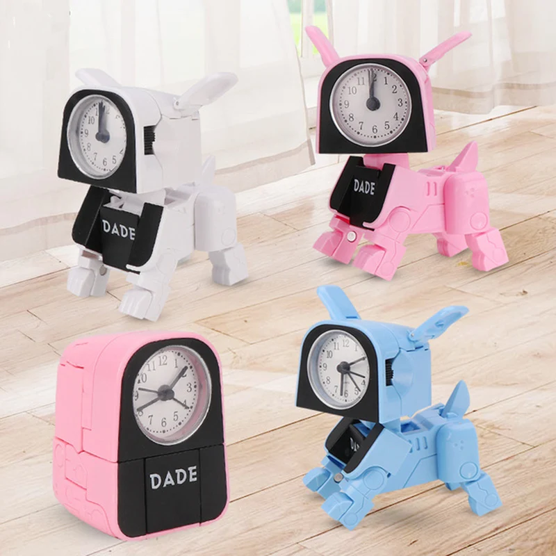 New Manual Deformation Kids Alarm Clock kids Travel Student Wake Mini Alarm Clock Desk table Alarmclock Blue Pink White
New Manual Deformation Kids Alarm Clock kids Travel Student Wake Mini Alarm Clock Desk table Alarmclock Blue Pink White