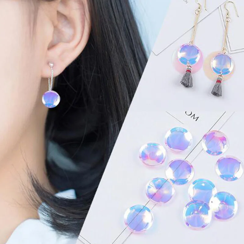 10pcs 20mm Round Highlight Laser Film Cabochon Cameo Resin Findings Earrings Bracelet DIY Making Jewelry Accessories C28
10pcs 20mm Round Highlight Laser Film Cabochon Cameo Resin Findings Earrings Bracelet DIY Making Jewelry Accessories C28