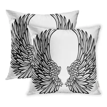 Pillow Cover Animal Black White Wings Angel Bird Drawing Fantasy Square Home Two Sides Pillow Case
Pillow Cover Animal Black White Wings Angel Bird Drawing Fantasy Square Home Two Sides Pillow Case