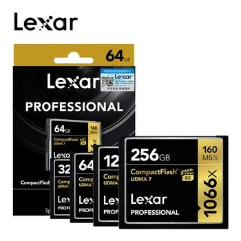 

Lexar UDMA 7 128gb CF Card 1066x 32gb Memory card Up to 160MB/s VPG-65 64gb Compact flash card for Full HD/3D and 4K video