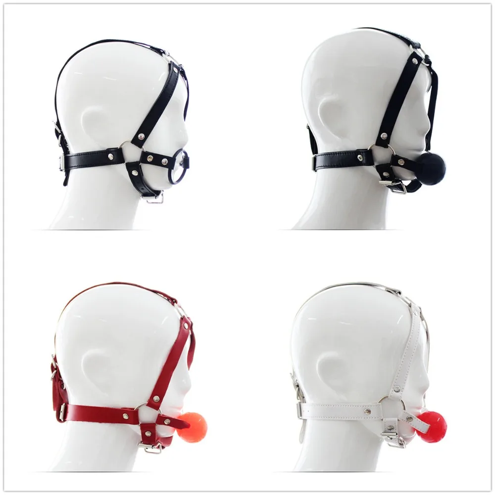 Кляп-шар Concorde Fetish Tentation регулируемый, красный 5700630030 - Concorde - Кляпы шары - Купить