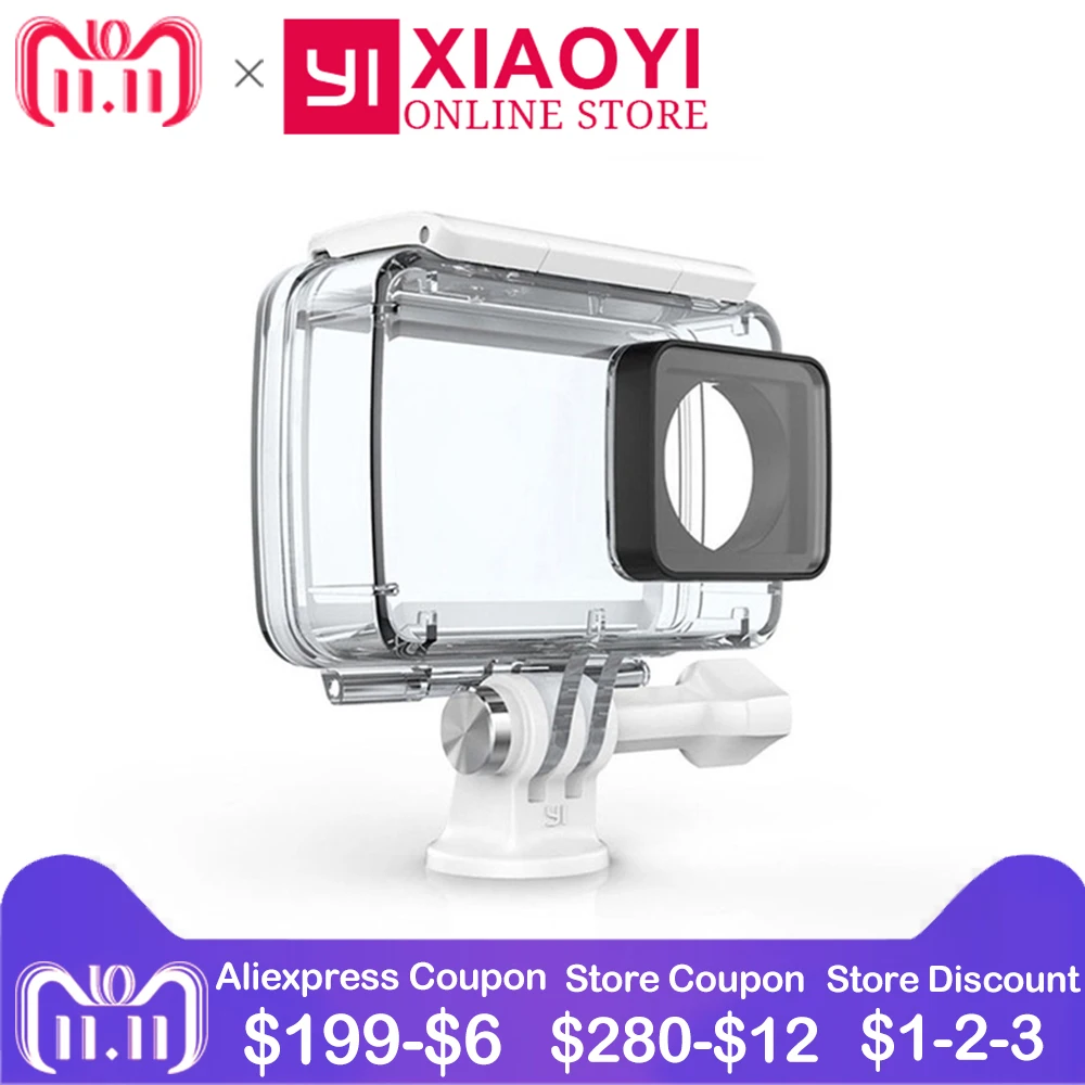 100% Offical Original Xiaoyi YI 4K Action Camera Waterproof Case for Xiaoyi YI 4K+/Lite Action Sports Camera 2nd Generation
100% Offical Original Xiaoyi YI 4K Action Camera Waterproof Case for Xiaoyi YI 4K+/Lite Action Sports Camera 2nd Generation