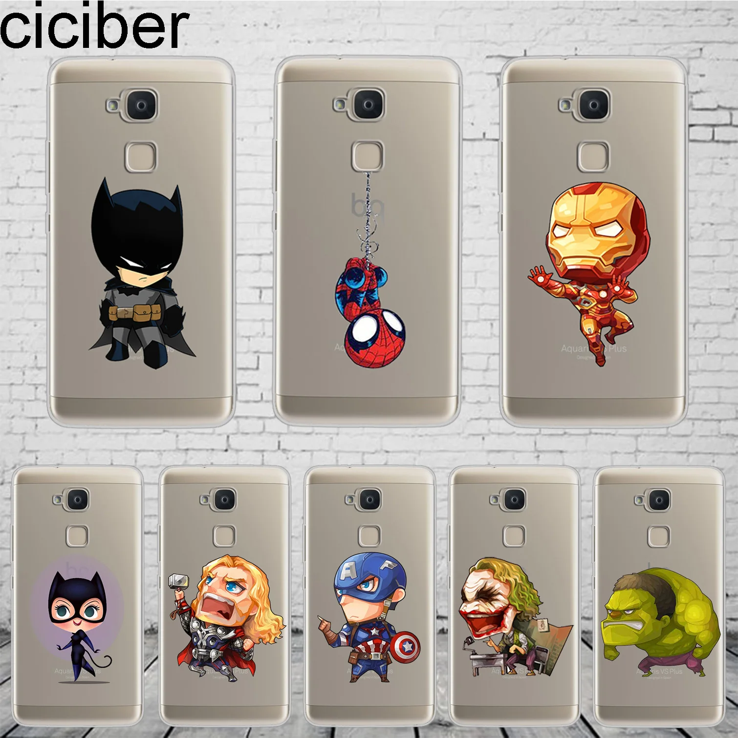 ciciber DC Marvel For BQ Aquaris C U2 U X5 V VS X2 X Lite Pro Plus Fundas E5 E4.5 M5 M5.5 M4.5 Phone Case Silicone TPU Cover
ciciber DC Marvel For BQ Aquaris C U2 U X5 V VS X2 X Lite Pro Plus Fundas E5 E4.5 M5 M5.5 M4.5 Phone Case Silicone TPU Cover