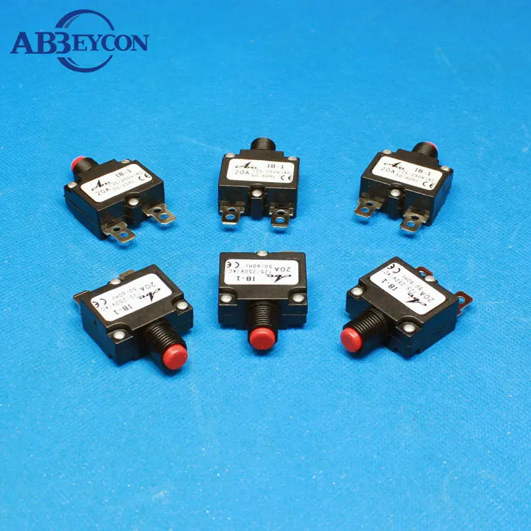 IB-1-19A Plastic Motor Protection Thermal Switch Thermal protector Automatic reset switch Overload protection Circuit Breaker
IB-1-19A Plastic Motor Protection Thermal Switch Thermal protector Automatic reset switch Overload protection Circuit Breaker