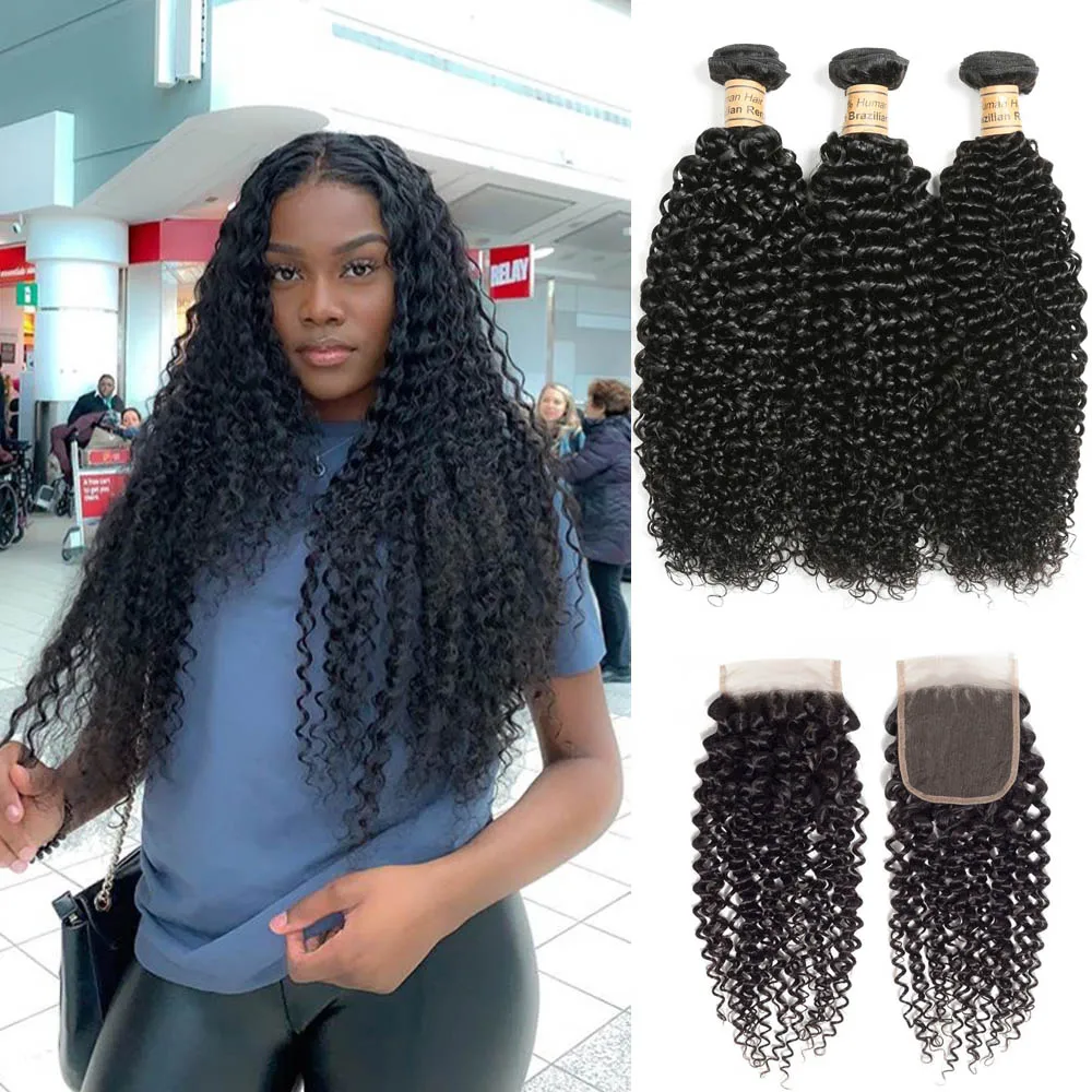 Kinky Curly Bundles With Closure 3 Bundles Human Hair With Closure Chic Crown Malaysian Mink Hair Weave 3 Bundles With Closure
Kinky Curly Bundles With Closure 3 Bundles Human Hair With Closure Chic Crown Malaysian Mink Hair Weave 3 Bundles With Closure