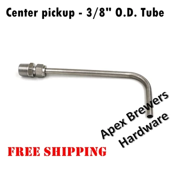 Center pickup - 3/8" O.D. Tube, 1/2"Male NPT x 3/8" Compression Fittings, Keg/Kettle dip tube, brewer hardware, Free Shipping
Center pickup - 3/8" O.D. Tube, 1/2"Male NPT x 3/8" Compression Fittings, Keg/Kettle dip tube, brewer hardware, Free Shipping