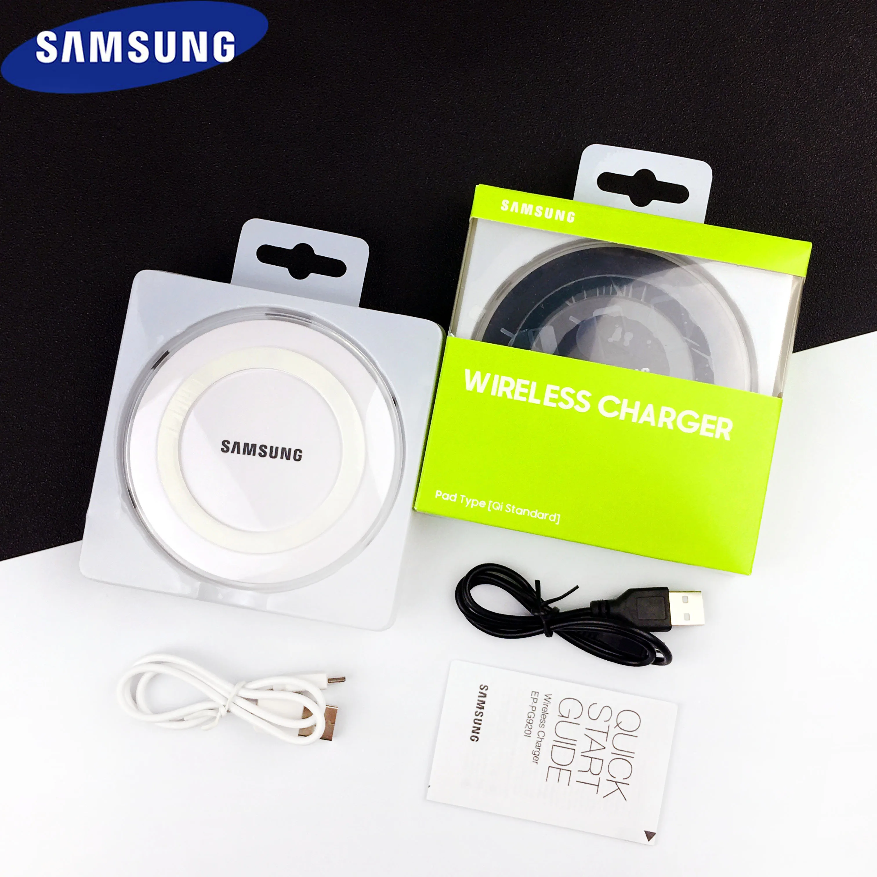 Original Samsung QI Wireless charger 5v2a Charger cable Micro cable for Galaxy S7 S6 EDGE S8 S9 S10 Plus Note 4 5 Iphone 8 X XS
Original Samsung QI Wireless charger 5v2a Charger cable Micro cable for Galaxy S7 S6 EDGE S8 S9 S10 Plus Note 4 5 Iphone 8 X XS