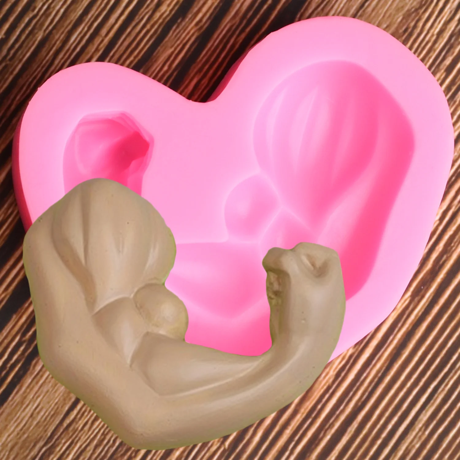 Strong Arm Muscles Shape 3D Silicone Fondant Mold DIY Cake Decorating Tools Polymer Clay Molds Chocolate Sugar Craft Mould
Strong Arm Muscles Shape 3D Silicone Fondant Mold DIY Cake Decorating Tools Polymer Clay Molds Chocolate Sugar Craft Mould
