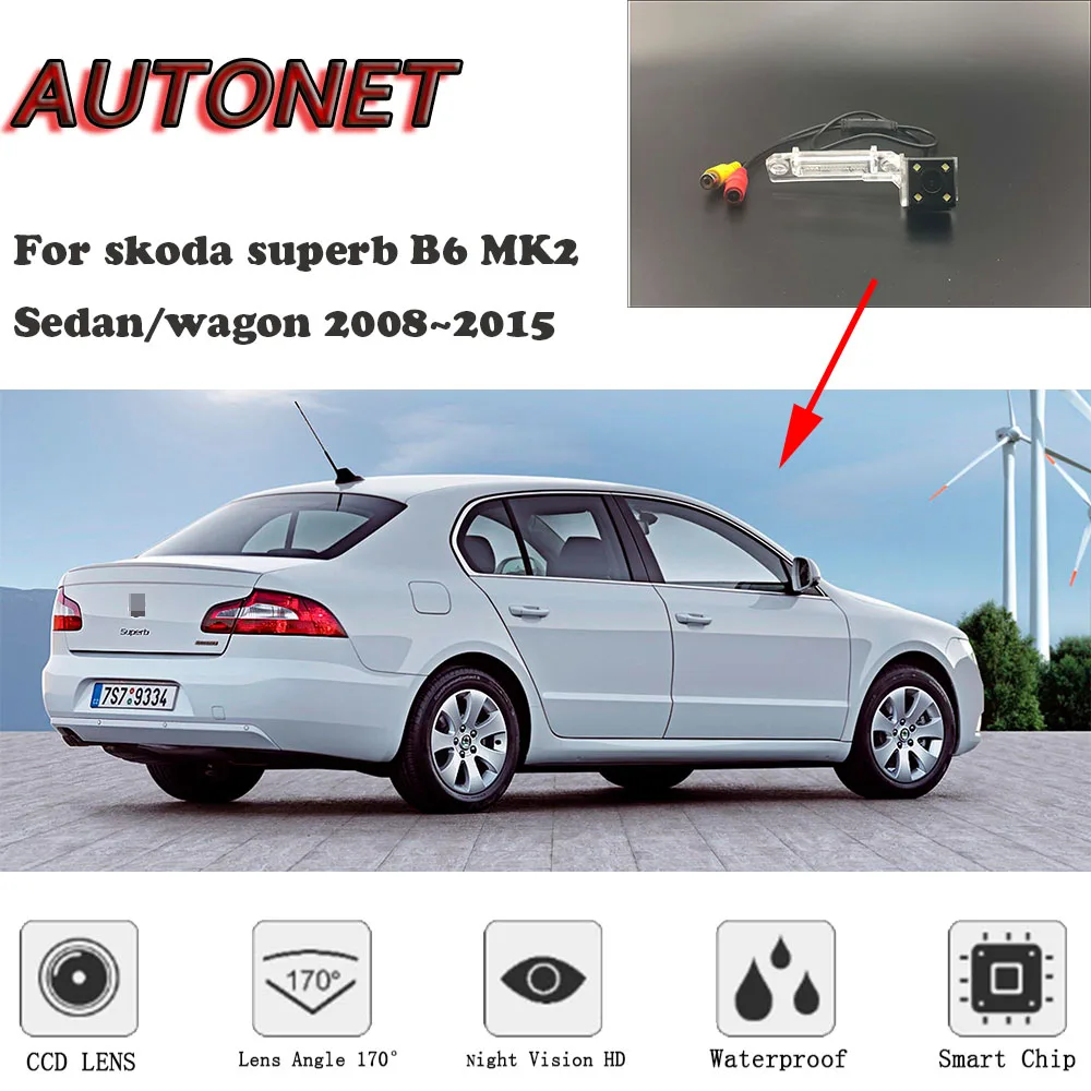 AUTONET HD Night Vision Rear View camera For skoda superb B6 MK2 Sedan/wagon 2008~2015 /Backup Camera/license plate camera
AUTONET HD Night Vision Rear View camera For skoda superb B6 MK2 Sedan/wagon 2008~2015 /Backup Camera/license plate camera