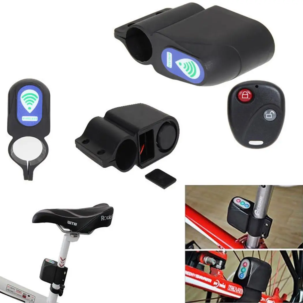 Wireless Alarm Lock Bicycle Bike Security System With Remote Control Anti-Theft Cycling Accessories Lock
Wireless Alarm Lock Bicycle Bike Security System With Remote Control Anti-Theft Cycling Accessories Lock