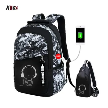 Mochila feminina boys school bags waterproof large backpack for teenagers bagpack school backpack for boy student chest bag set
Mochila feminina boys school bags waterproof large backpack for teenagers bagpack school backpack for boy student chest bag set