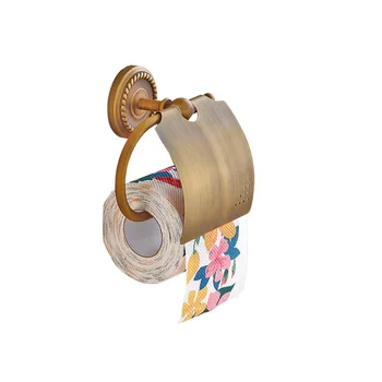 European vintage copper waterproof paper roll holder bathroom toilet waterproof paper roll holder
European vintage copper waterproof paper roll holder bathroom toilet waterproof paper roll holder